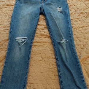 Madewell light wash skinny jean (25)